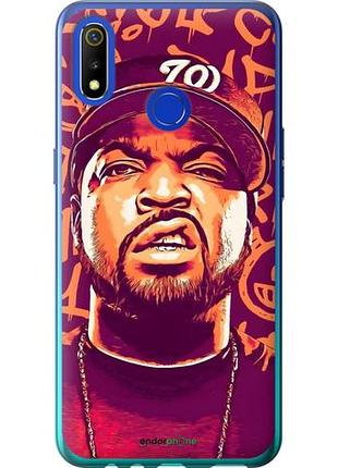 Чехол на realme 3 айс кюб риалми 3