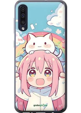 Чехол на samsung galaxy a50 2019 a505f девочка аниме радуга самсунг а50 2019 а505ф
