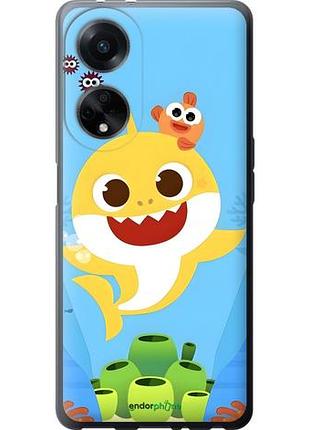 Чохол на oppo a98 бейбі шарк