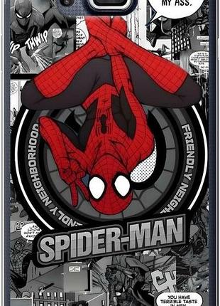 Чехол на samsung galaxy alpha g850f человек паук, spiderman самсунг альфа г850ф
