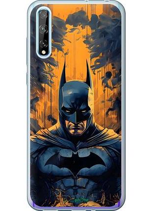Чехол на huawei p smart s бетмен, batman хуавей п смарт с