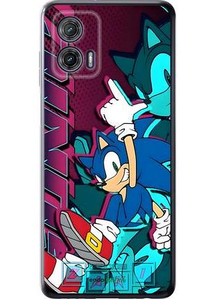 Чехол на motorola g73 соник sonic моторола г73
