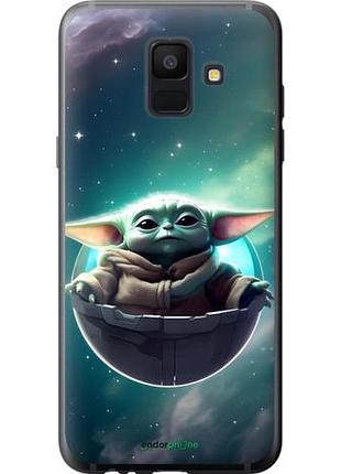 Чехол на samsung galaxy a6 2018 малыш йода, грогу самсунг а6 2018