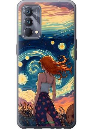 Чохол на realme gt master дівчина арт