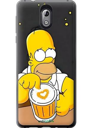 Чехол на nokia 3.1 гомер пиво