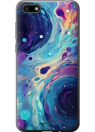 Чохол на huawei honor 7a арт акварель