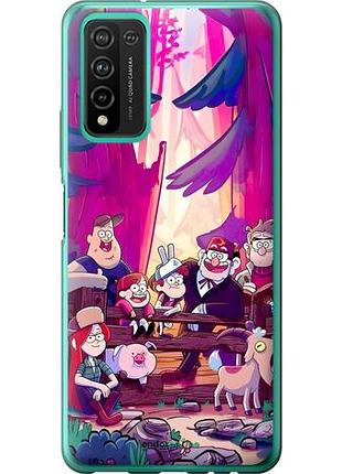 Чехол на huawei honor 10x lite гравити фолз хуавей хонор 10х лайт