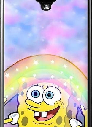 Чехол на lenovo a536 спанч боб, sponge bob леново а536