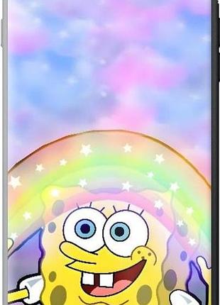 Чехол на iphone 7 plus спанч боб, sponge bob айфон 7 плюс