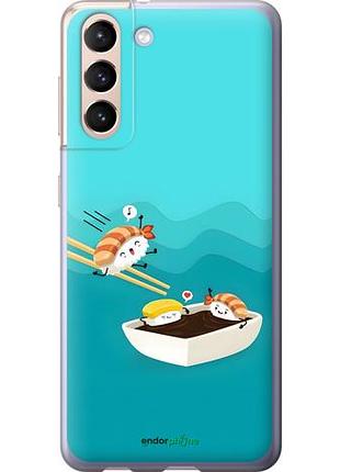 Чехол на samsung galaxy s21 суши самсунг с21