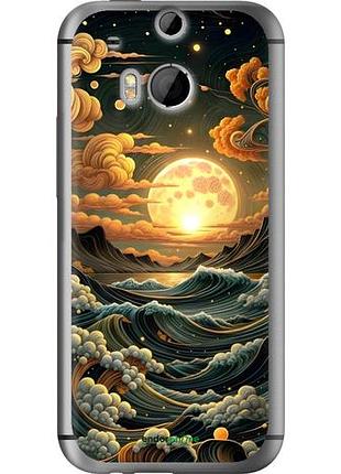 Чохол на htc one m8 арт хвилі