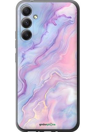Чехол на samsung galaxy a34 a346e нежный мрамор самсунг а34 а346е