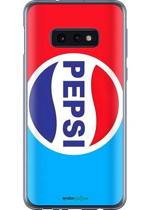 Чехол на samsung galaxy s10e пепси самсунг с10e