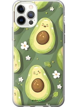 Чехол на iphone 12 авокадо айфон 12