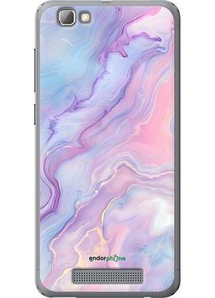 Чехол на zte a610 нежный мрамор зте а610