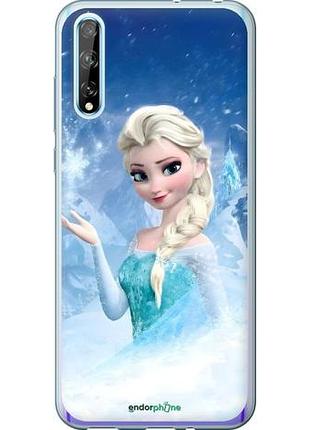 Чехол на huawei p smart s эльза