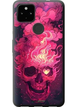 Чехол на google pixel 5a череп арт гугл пиксель 5а
