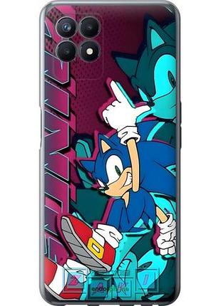 Чехол на realme narzo 50 соник sonic риалми нарзо 50