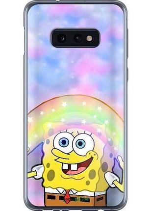 Чохол на samsung galaxy s10e спанч боб