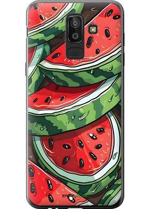 Чехол на samsung galaxy j8 2018 арбуз самсунг й8 2018