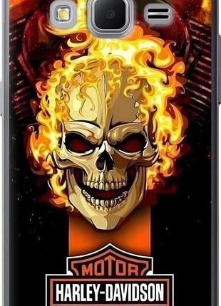 Чехол на samsung galaxy core prime g360h харлей девидсон самсунг кор прайм г360х