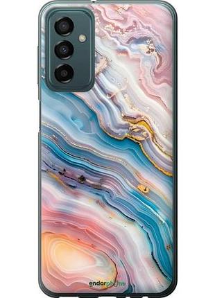 Чехол на samsung galaxy m13 m135 мрамор красивый самсунг м13 м135