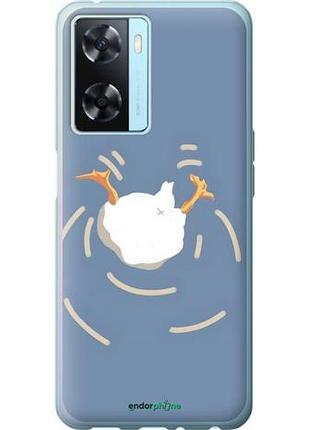 Чехол на oppo a57s смешная утка, гусь оппо а57с