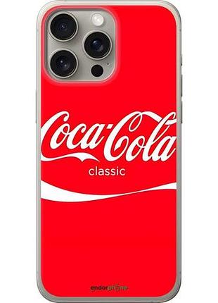 Чехол на iphone 15 pro max кока кола