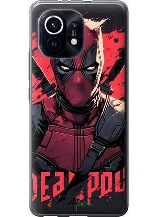 Чехол на xiaomi mi 11 дэдпул, deadpool сяоми ми 11