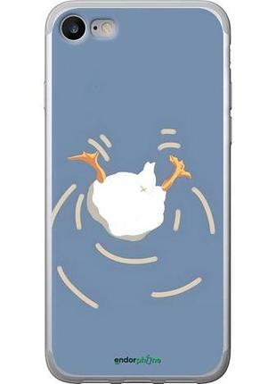 Чехол на iphone 8 смешная утка, гусь айфон 8