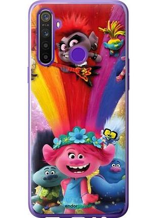 Чехол на realme 5 троли