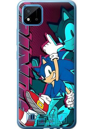 Чехол на realme c11 2021 соник sonic риалми с11 2021
