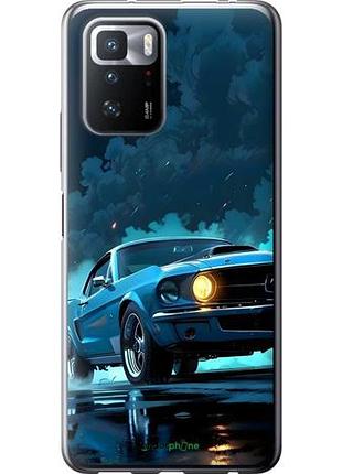 Чехол на xiaomi poco x3 gt форд мустанг сяоми поко х3 гт