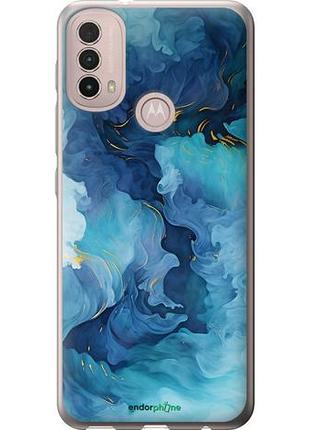 Чехол на motorola e40 акварель моторола е40