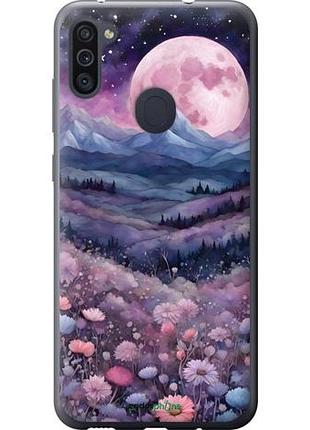 Чехол на samsung galaxy a11 a115f ночь луна арт самсунг а11 а115ф