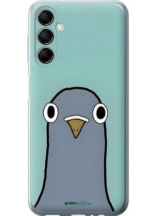 Чехол на samsung galaxy m14 m146b голубь самсунг м14 м146б