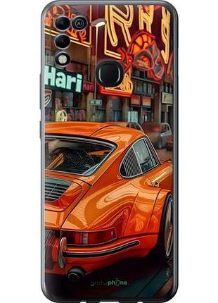 Чехол на infinix hot 11 play порше инфикс хот 11 плей