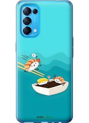 Чехол на oppo reno5 суши оппо рено5