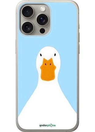 Чохол на iphone 15 pro max гусь