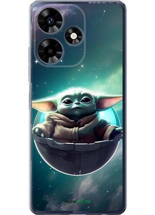 Чехол на infinix hot 30 малыш йода, грогу инфикс хот 30