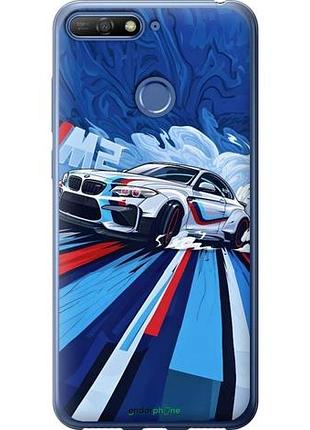 Чехол на huawei honor 7c bmw m2, бмв м2 хуавей хонор 7с