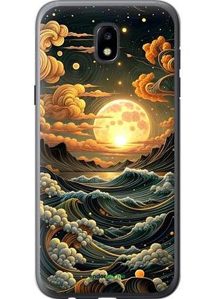 Чехол на samsung galaxy j5 j530 (2017) арт волны самсунг й5 й530 (2017)