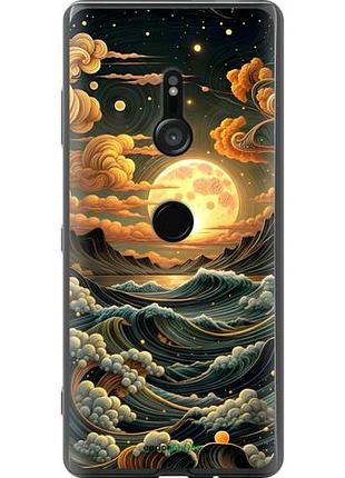 Чохол на sony xperia xz3 h9436 арт хвилі
