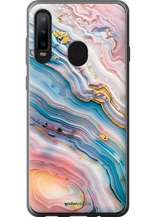 Чохол на samsung galaxy a8s мармур красивий