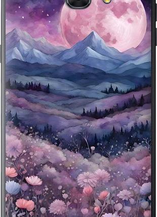 Чехол на samsung galaxy c9 pro ночь луна арт самсунг с9 про