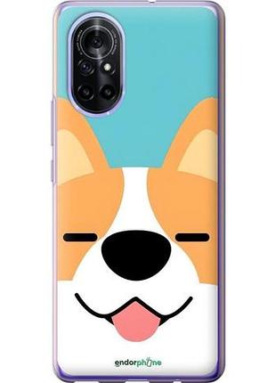 Чехол на huawei nova 8 забавный корги хуавей нова 8