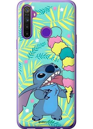 Чехол на realme 5 стич