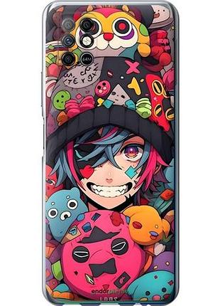 Чохол на infinix note 8 аніме хлопець