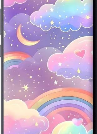 Чохол на asus zenfone 4 max zc554kl хмари та веселка