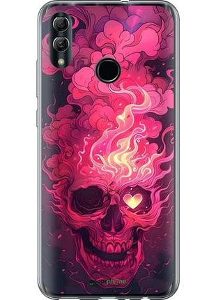 Чехол на huawei honor 10 lite череп арт хуавей хонор 10 лайт